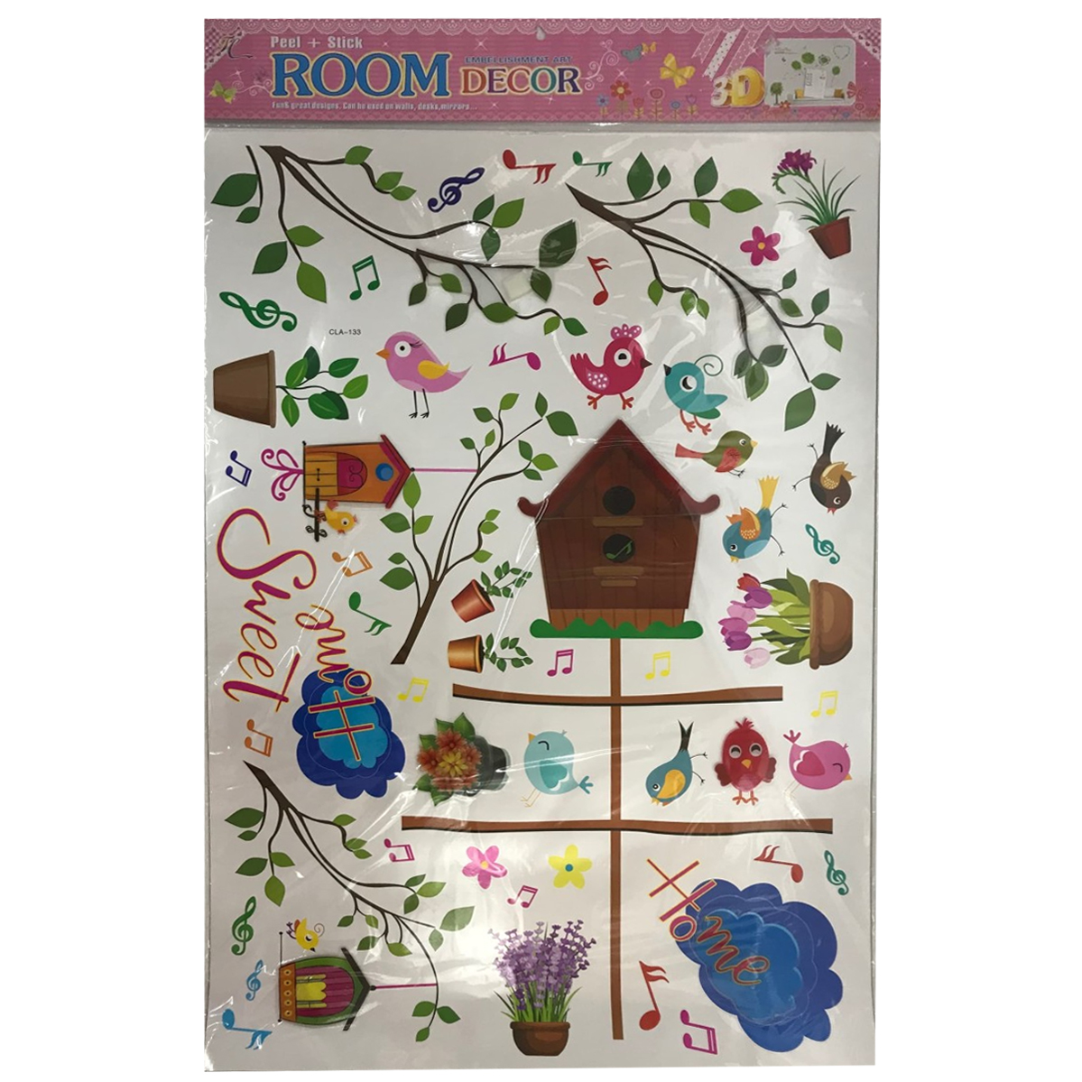 Sticker Adhesivo Para Pared CLA-133